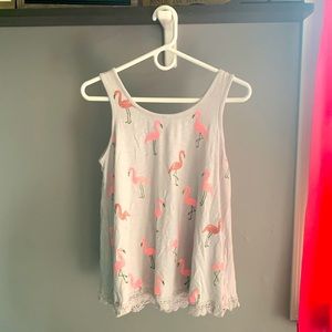 Flamingo tank top